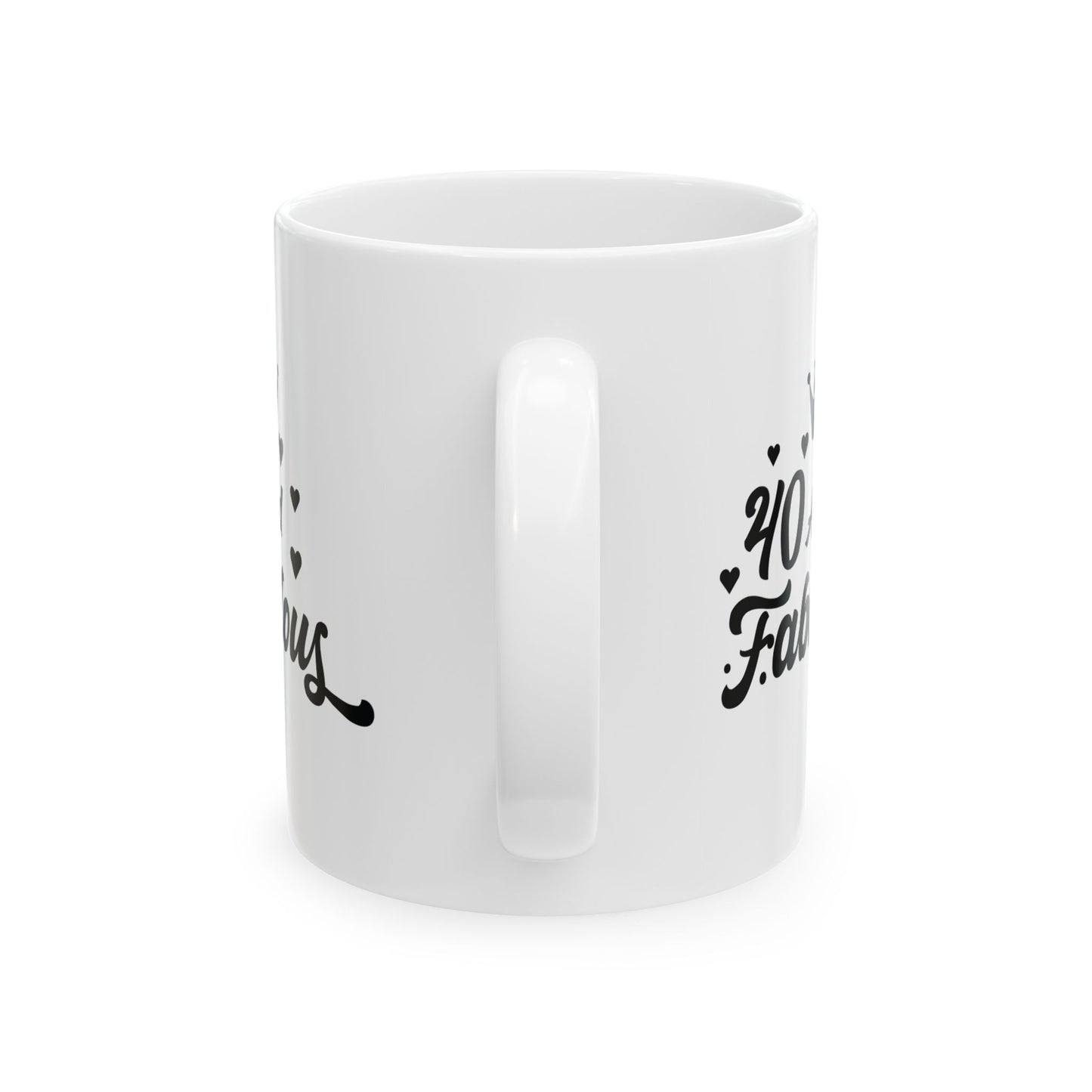 40th birthday coffee mug-4 (11oz)