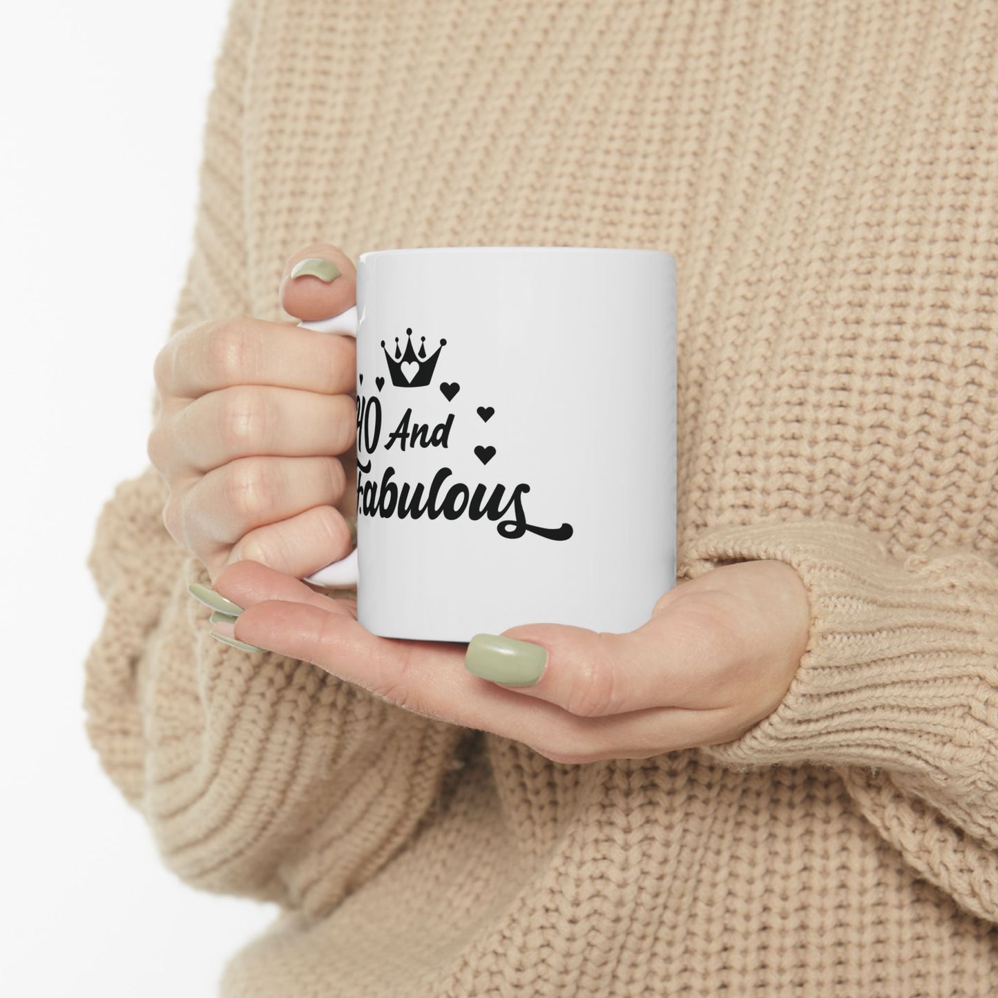 40th birthday coffee mug-4 (11oz)