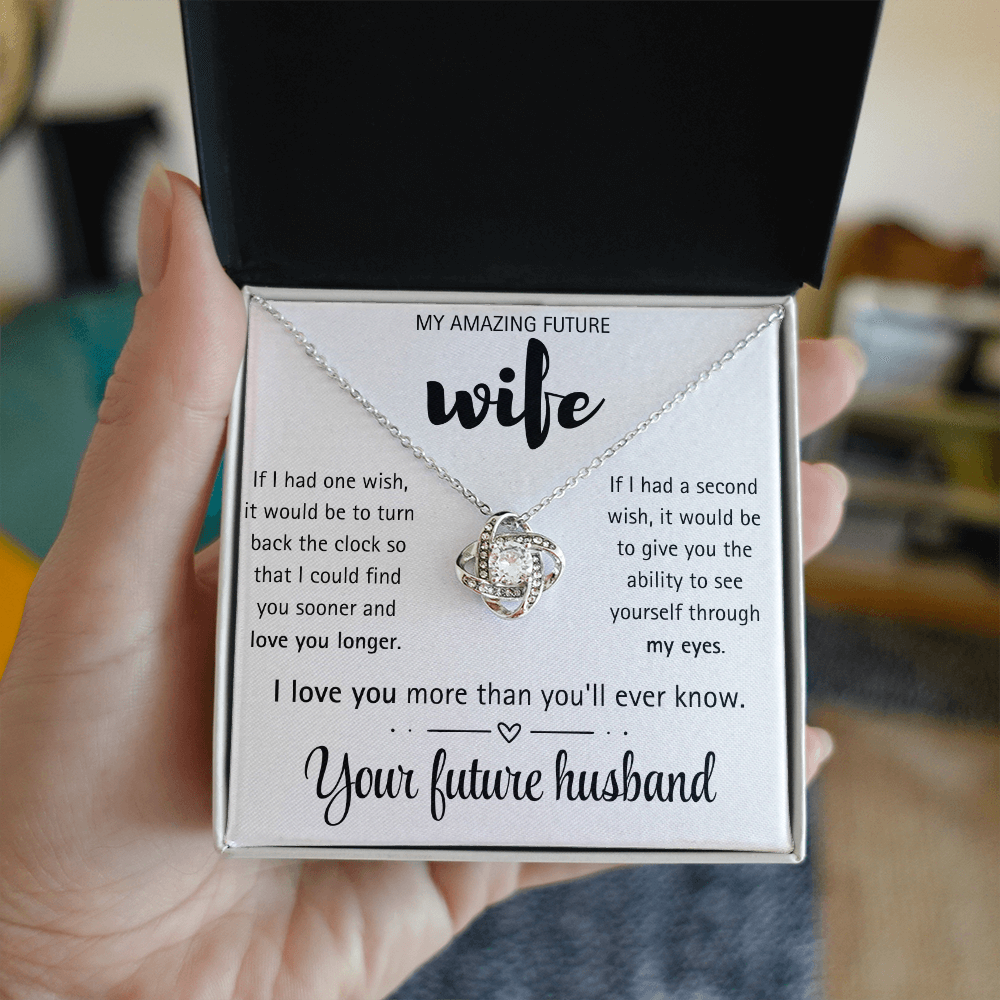 Engraved Pendant for Future Wife